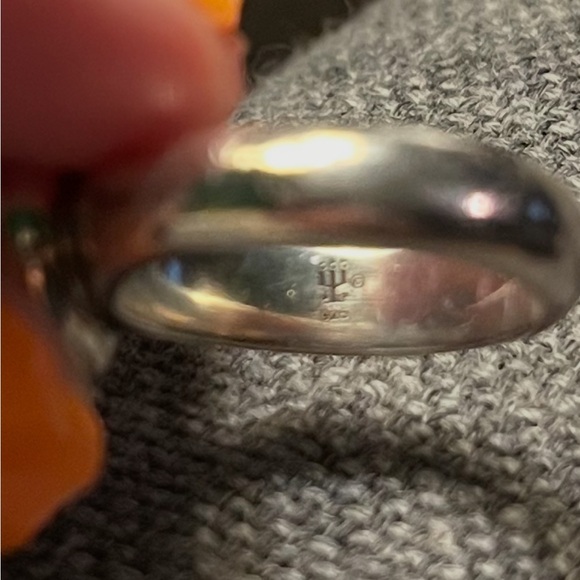 Very unique modernist wrap around design james avery pearl ring - Picture 8 of 8